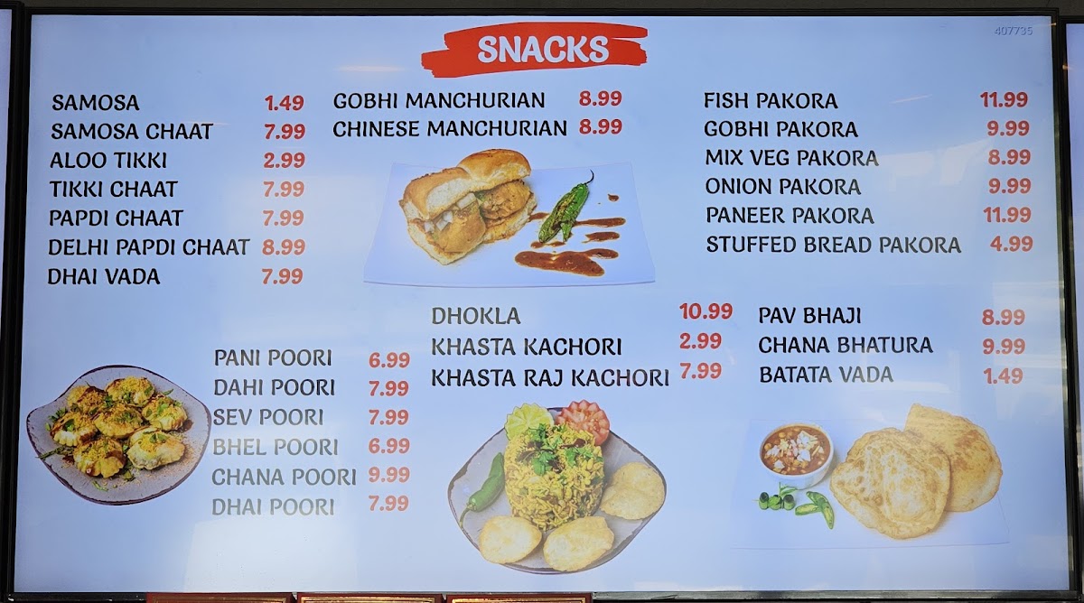 MASALA HOUSE RESTAURANT Menu - Image 3